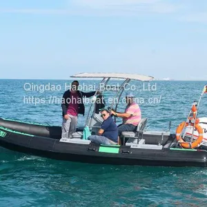 China New Rib 680 Hypalon Fishing Boat Inflatable Rib Boat - China Rigid Inflatable Boat, Rib Boat thumbnail-1
