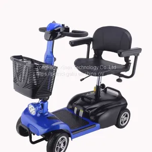 New 4 Wheel Electric Mobility Scooter for Seniors Battery Removable thumbnail-3