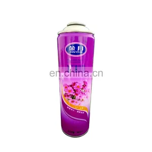 Color Printing Empty Aerosol Spray Can for Refilling Air Freshener With Valves thumbnail-1