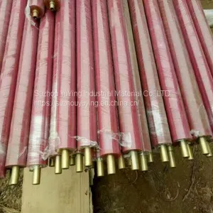 Soft Vulcanized Rubber Roller for Glass Making Machine thumbnail-1