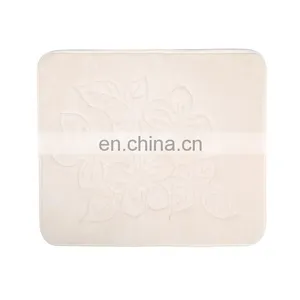 Factory Wholesale Non-Slip Printing Shower Anti Slip Non Memory Foam Bathroom Floor Door Rugs Carpet Mats thumbnail-1