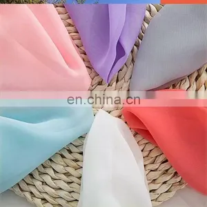 China Supplier 100% Polyester Woven Chiffon Fabric for Woman Dress thumbnail-1
