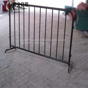 Temporary Steel Road Safety Barricade Crowd Control Barriers thumbnail-4