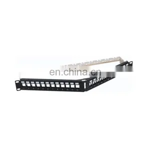 48 Port Fiber Optic Cat7 Cat6 Utp Ftp Patch Panel thumbnail-3