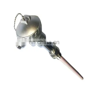 Theremocouple R Type in Ceramic Tube 30*120mm and Standard Thread thumbnail-1