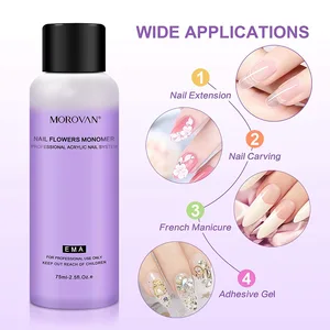 Monomer Acrylic Nail Liquid Ezflow Acrylic Liquid For Nail Extension thumbnail-1
