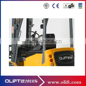 AC Motor Mini Four Wheels Electric Forklift Truck 2.5tons 6m thumbnail-5