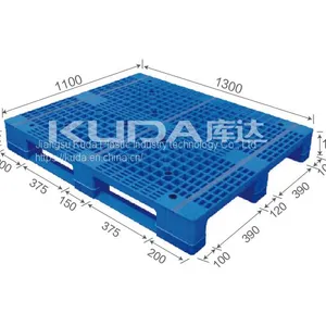 Warehouse Export Used 1311E WGCZ PLASTIC PALLET（BUILT-IN STEEL TUBE）from China Manufacturer thumbnail-1