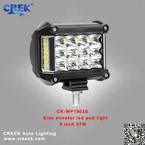 4 INCH 57W SIDE SHOOTER LED PODS thumbnail-1