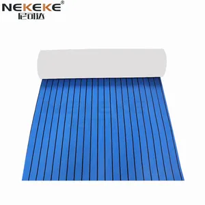 NEKEKE 90*240cm or 120*240cm Blue +Black Seam Line EVA Foam Sheet Ship Eva Cheap Outdoor Decking thumbnail-4