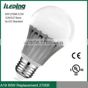 60 Watts Replacement 9.5W Energy Saving 2700k Dimmable COB A19 LED Bulb thumbnail-1