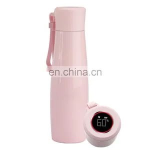 Intelligent Smart Sterilization Stainless Steel LED Screen Touch Temperature Display Vacuum Insulated Thermos Cup Water Bottle thumbnail-1