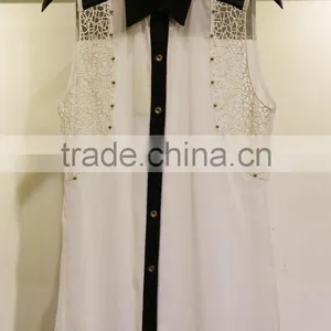 Fancy Chiffon Tops Net With Bead thumbnail-1