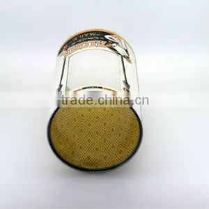 Fashion Paper Tube With PVC Show Window for Gifts Packaging thumbnail-6