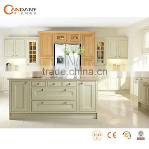 Customized Cabinets Wood Kitchen,China Factory Whole Set Mini Solid Wooden Kitchen thumbnail-1