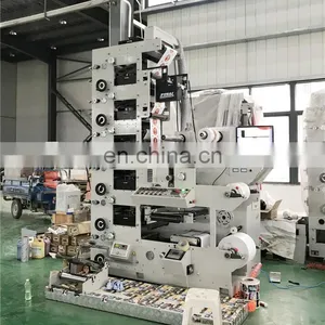 UTR480 Multicolor Electric Pad Sticky Note Flexo Printing Machine, Cardboard Box Roll Flexographic Printer Machinery thumbnail-3