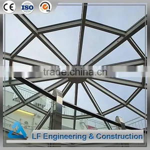 Easy Build Affordable Laminated Board Structure Steel Atrium Roof thumbnail-4