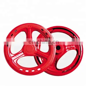Custom Casting Ductile Iron Gate Valve Parts Wheel Handle thumbnail-3