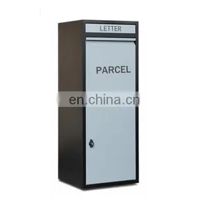 New Arrival Preorder Anti Theft Outdoor Wall Mount Detachable Metal Smart Mailbox Parcel Box for Residential Delivery Drop Box thumbnail-2
