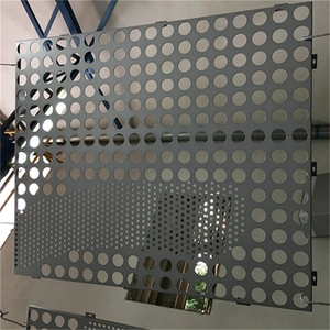 Interior Decoration Perforated Mesh Board Good Rust Prevention Perforated Plate Protection Net thumbnail-2