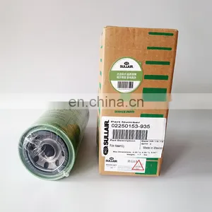 Manufacturer Sullair 02250153-935 Oil Filter Industrial Screw Air Compressor Spare Parts High Quality thumbnail-1