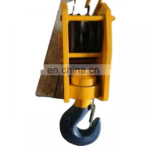 Genuine High Quality XCMG Hook for Crane 5t 8t 10t Crane Lifting Single Hook thumbnail-1