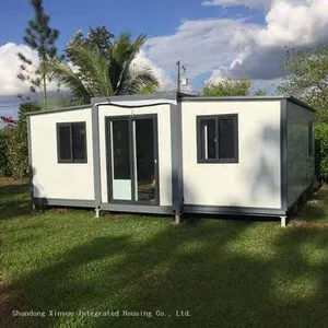 Luxury Oem Factory Low Price 2025 Extended Container House Expandable Prefab Living 20ft 40ft With 3 Bedrooms thumbnail-2