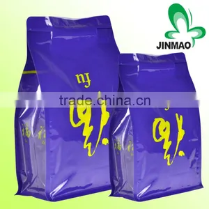 Laminating Foil Material Packaging Quad Sealed Food Bag thumbnail-1