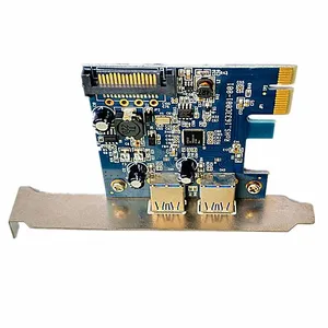 2 Ports PCI-E to USB Type a Expansion Card 5Gbps Converter Adapter Card thumbnail-4