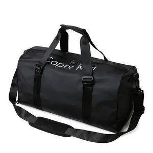 Leisure Outdoor Sports Fitness Bag Simple Style Multi-Functional Dry and Wet Separation Travel Bag thumbnail-3