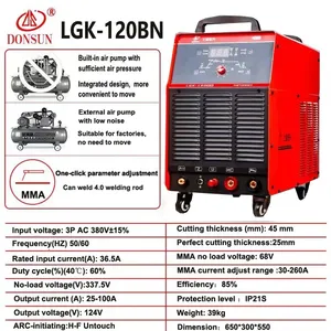 Shanghai Donsun Welding Group Built in Plasma Cutting and Welding Machine LGK-80/100DV/100N/100BN/120BN/160BN thumbnail-4