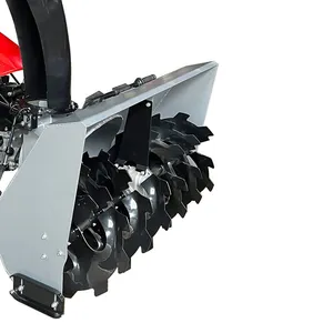 Small Self-propelled Road Snow Plow Urban Road Gasoline Snow Plow Municipal Sanitation Walking Snow Plow thumbnail-5