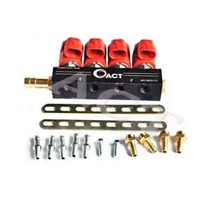 ACT Riel De Inyector Gnv Rampa De Inyection Gnc Rail Autogas Conversion Kit 4 Cylinders Cng Injector Rail Ngv Natural Gas thumbnail-3