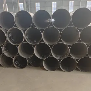 Supply Dn600 Water Supply Spiral Steel Pipes With Internal and External Plastic Coating, Made of Q235b Material, Customizable thumbnail-4