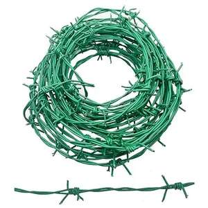 Galvanized Woven Barbed Wire Fence Stainless Steel Barbed Wire thumbnail-2
