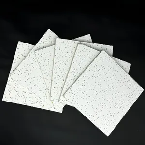 High-Density Mineral Wool Acoustic Panel, 1200x600mm, Class A Fire Rating, Eco-Friendly thumbnail-2