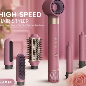High-Speed Hair Styler With 105,000RPM Brushless Motor, 6 Attachments & Ionic Technology（Wechat:13510231336） thumbnail-1