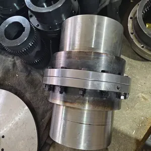 Fabrication d'accouplement personnalisé avec insert en élastomère pour amortissement des vibrations, plage de température de -20°C à 80°C thumbnail-1