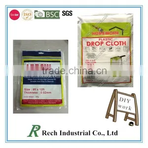 DIY PAINTING POLYTHENE DUST SHEET thumbnail-2