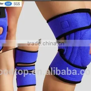 Adjustable Neoprene Knee Support With Basic Open Patella Kneecap Brace and Spring Steel Side Stays thumbnail-1
