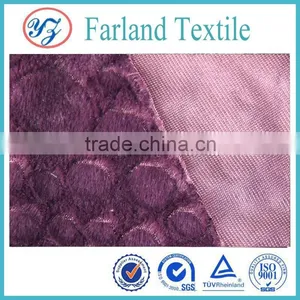 Super Soft Fabric Dot Velvet Fabric Winter Nightgowns Fabric Warm thumbnail-4