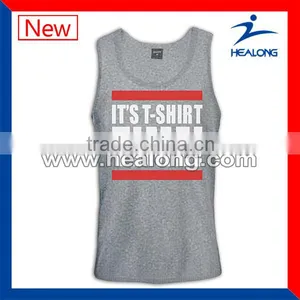 Fashion Design Sports Singlets With Custom Logo thumbnail-1