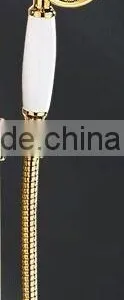 TongYing New Gold Plated Bathroom Chrome Handheld Rain Shower Head thumbnail-2