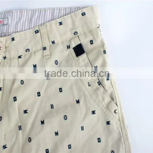 Mens Cheap 100%cotton Garment Stocklot in China Printed Shorts thumbnail-3