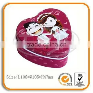 Elegant Wedding Candy Tin Box thumbnail-1