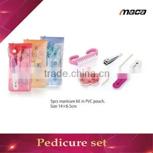 OEM Factory Pedicure Set With a Travel Pvc Bag thumbnail-1