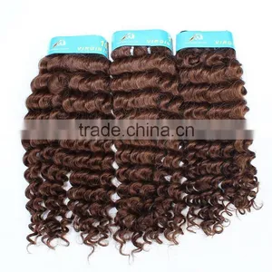 2015 New Stylish DEEP CURL Hair Indian Long Hair Buns thumbnail-2