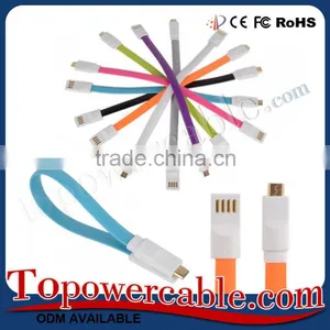 Portable Wrist Usb Data Cable Micro 2.0 Charging Cable For Android Phone thumbnail-1