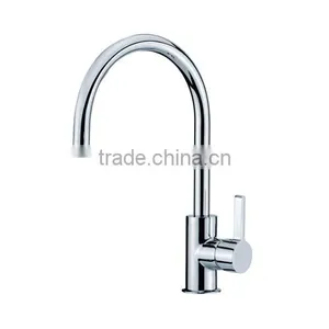 Deck Mounted Brass Single Handle UPC Kitchen Faucet thumbnail-2