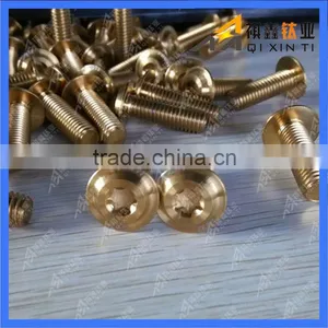 DIN7991 Titanium Torx Head Screw thumbnail-1